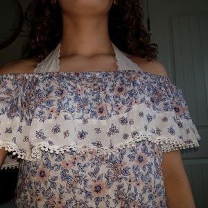 BoHo Off The Shoulder Blouse